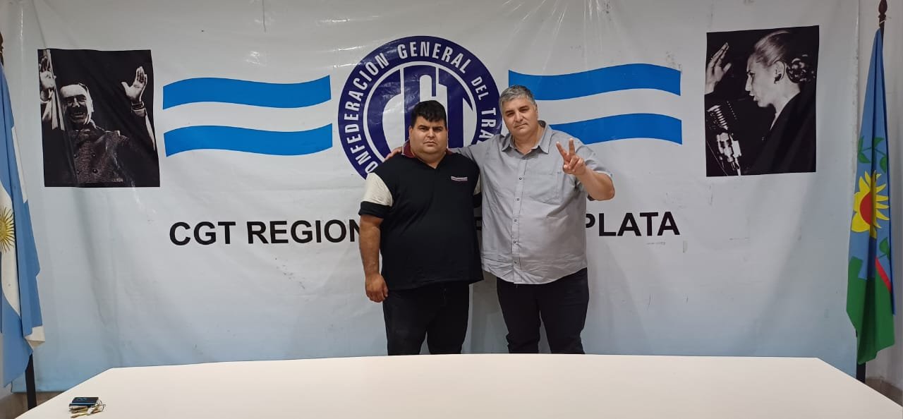 Visita a la sede histórica de la CGT Mar del Plata